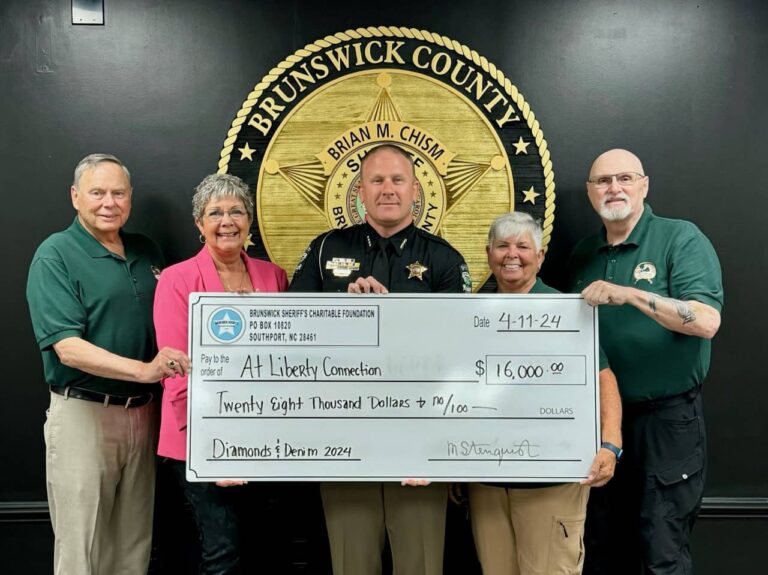 brunswick county sheriff's charitable donation