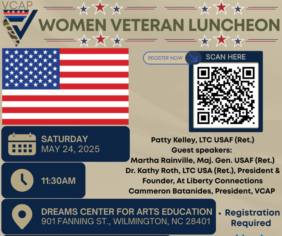 Women Veteran Luncheon graphic May 2025 small